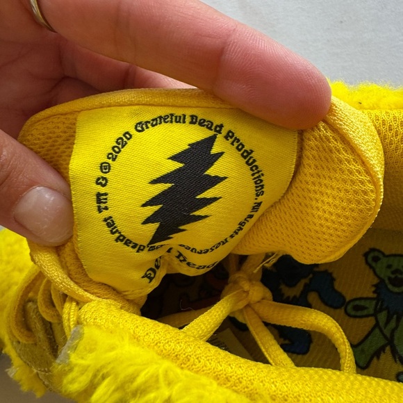 Nike Sb Dunk Low Grateful Dead Bears Opti Yellow  Size 8 - Picture 9 of 9